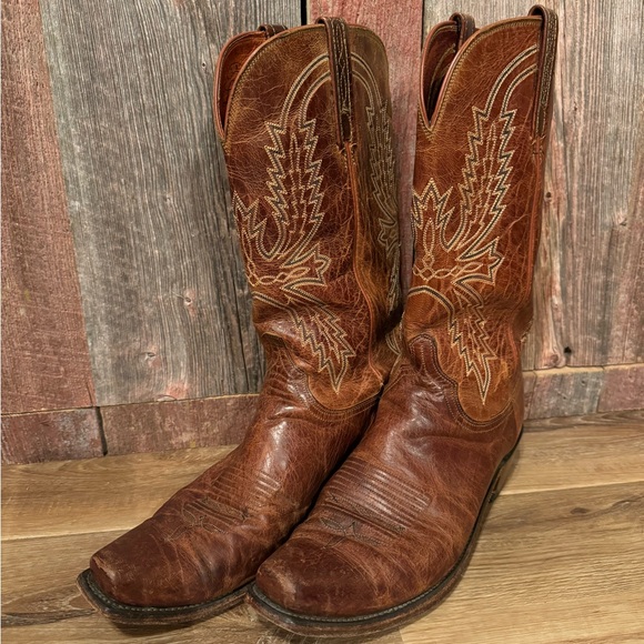 Lucchese Randall Boots Mens size 9.5 D EUC - Picture 2 of 10